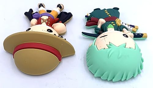 Monograma Imanes One Piece Luffy & Zoro Foam 3D Set miniatura 3