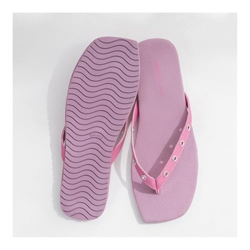 Bathroom Slippers, Slippers Women's Outer Wear Casual Hundred Flip Flops for Living Room/Pool/Beach/SPA/Public Showers4