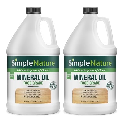 SimpleNature Food Grade Mineral Oil 2 Gallons