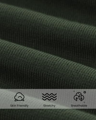 Square Neck Long Sleeve Fall Sweaters - image 4