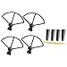 Produktbild 4pcs Fahrwerk Fahrwerk W / 4pcs Screw Propeller Guard für DJI Spark , Schwarz