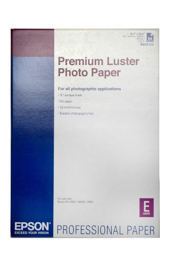 Epson Premium Luster Photo Paper Papier photo lustré A2 (420 x 594 mm) 25 feuille(s)