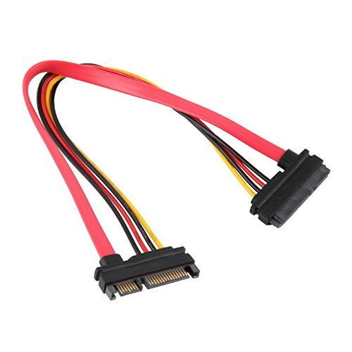 Buyyart Male-to-Female 7+15 Pin Serial ATA SATA Data Power Combo Extension Cable (B01N00185F) Amazon Price History, Amazon Price Tracker