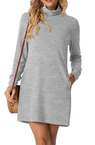 Robe en tricot chaude idéale pour le bureau et le quotidien