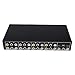 CHUNGHOP 8 Ports Composite 3 RCA Video Audio AV Switcher Box, 8 Way Selector Switch, 8 in 1 Out 8x1 for HDTV LCD DVD Game Consoles