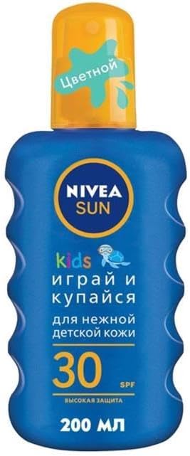 Nivea Sun Protect&Play SPF30 200 ml Çocuk Güneş Koyurucu Sprey