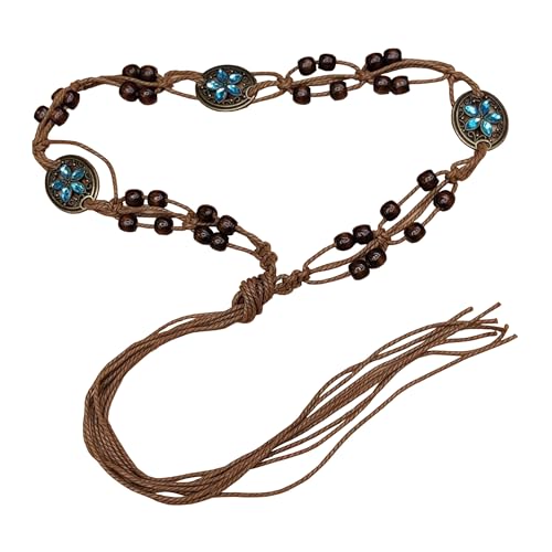 Bohemian Sytle Womens Rope Boho Waist Belt for dress