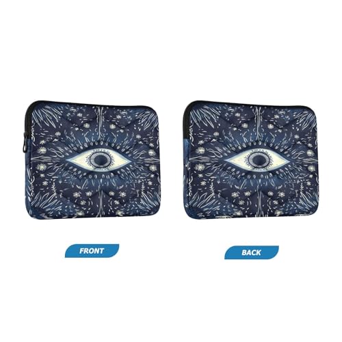 Funda para portátil con diseño Ojo Azul, 13-14 pulgadas miniatura 2
