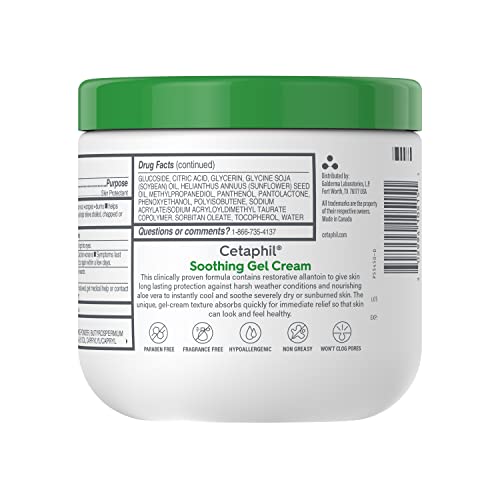 Cetaphil GACE7 Soothing Gel-Cream With Aloe Instantly Soothes And Hydrates Sensitive Skin thumb #5