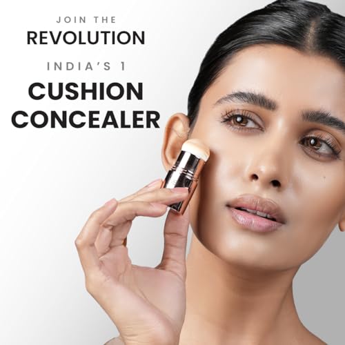 Image of INSIGHT Cushion Concealer for Natural Flawless Finish | Vitamin E Infused | Featherlight, Buildable Coverage | Multipurpose & Travel-Friendly | Shade: Toasted Coconut, 3g