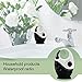 KUYYFDS Mini FM AM Waterproof Shower Music Hanging Radio Suit Bathroom Bath Cabin Portable Powerful Hi-Fi Speakers Portable Radio Operated Black