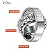 uxcell 1206 Self-Aligning Ball Bearings 30mm Bore 62mm OD 16mm Thickness Double Row Open Type Chrome Steel 2pcs