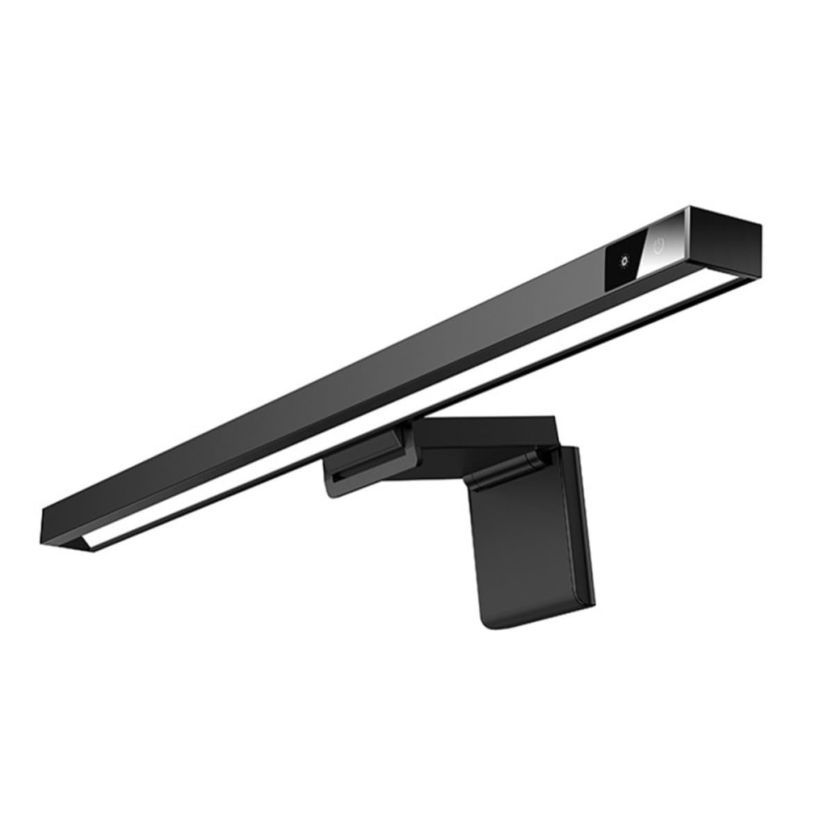 Lámpara de Pantalla LED para Ordenador Diseño Colgante, Protección Ocular, Material Abs y Luz Ajustable para Lectura y Uso Escolar