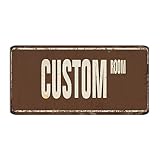 Calidad prémium: este cartel de metal vintage está hecho de estaño/aluminio ligero pero duradero. Los bordes redondeados son seguros, no se oxidan, no se decoloran y se pueden utilizar en interiores y exteriores durante muchos años