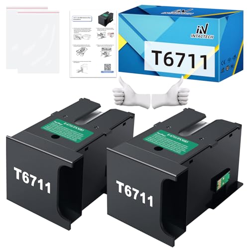 Boîte d'entretien T6711 anti-fuite pour réparer les tampons d'encre saturés sur ET-16500