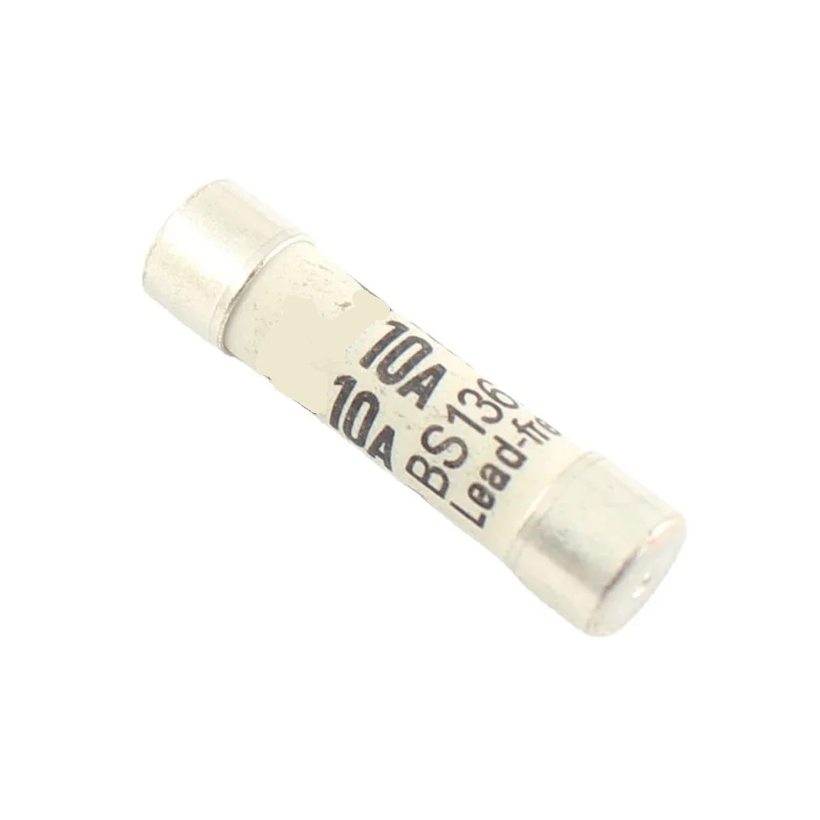 Fusibile ceramico a rottura rapida, Fusibile a spina BS1362 for riempimento di sabbia antisommossa, fusibile a cartuccia in ceramica 6x25mm 3A 10A 13A 240V senza piombo (13A)(13A)