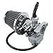 HOLATO PZ19 Carburetor Carb Air Filter Fuel Line Kit for 50cc 70cc 90cc 110cc 125cc Tao Tao GK110 Baja SSR Apollo Coolster Chinese Kids Four Wheeler ATV Go Kart CRF50 XL70 Dirt Pit Bike Motor (BLACK)