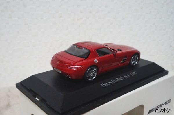 Amazon | メルセデス ベンツ SLS AMG 1/43 ミニカー シュコー 赤