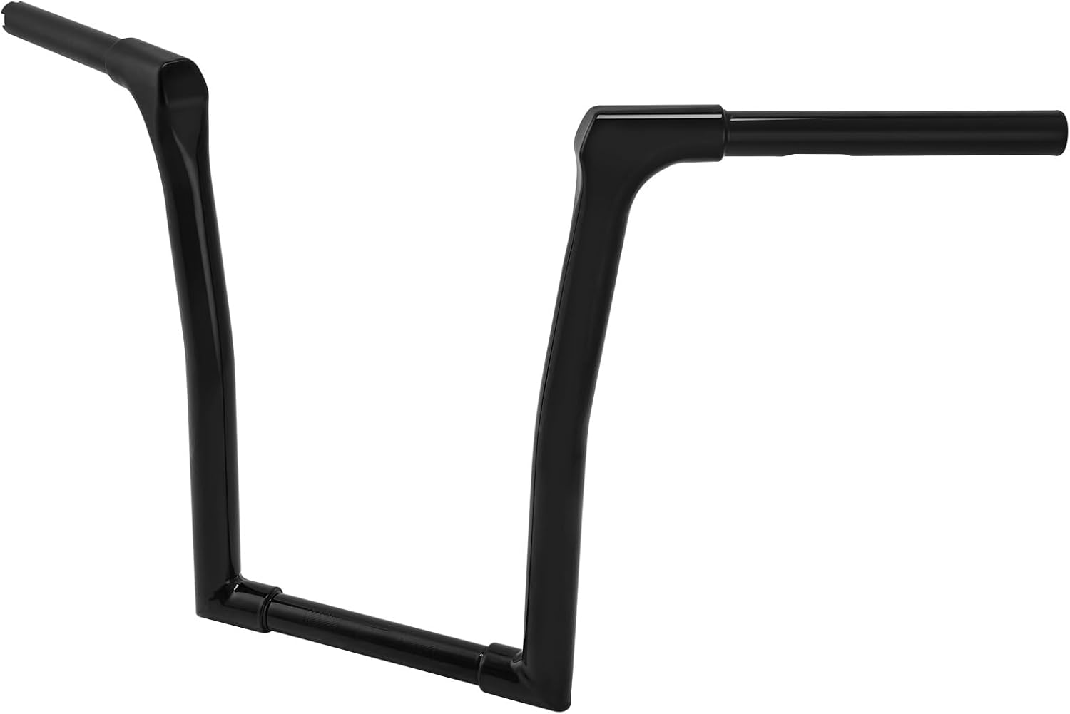 Green-L Motorcycle Ape Hanger 1 1/4" Fat Handlebar Fit for Harley Softail Breakout Fat Boy Street Bob Heritage Classic 2018-2024 (Gloss Black - 14" rise)
