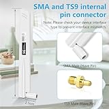 Diymore 3PCS 5G SMA Antenna 8dBi High-Gain Omnidirectional Antenna for 4G LTE Router, 600-6000MHz, WiFi Modem, IoT Devices, Smart Home, Robots (Waterproof, Lightning Protection) - White - Image 3