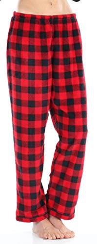 Image of PajamaMania Women's Fleece Long Sleeve Pajama PJ Set