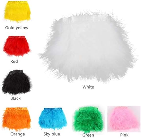 Turkey Fluffy Feather Trim