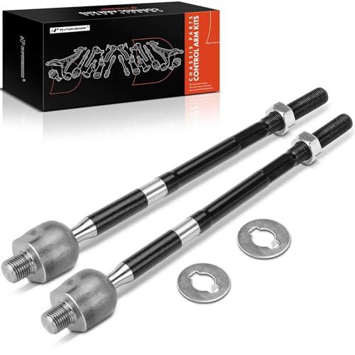 A-Premium 2 x Front Inner Tie Rod Ends, Compatible with