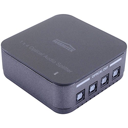 1-in/4-out Toslink Splitter by Marmitek