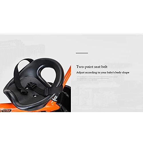 Tricycle Trike Kinderdreirad Triple, 25 Jahre altes Dreirad, ABS-Klapppedale, Körbe, Zweipunktgurt, stoßdämpfendes Rad… – Bild 6