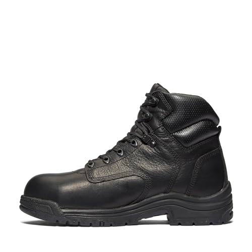 Image of Timberland PRO Men's TiTAN 6 Inch Alloy Safety Toe Industrial Work Boot, Black-2024 NEW, 8 M US