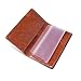 Aurya Leather Checkbook Covers for Personal Checkbook, Checkbook Holder with Free Vinyl Divider, Checkbook Cover for Duplicate Checks for Men and Women