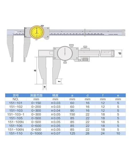 Calibrador Vernier de Acero Inoxidable 0-150mm miniatura 3