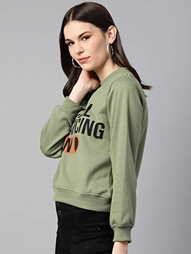 Image of pluss Women's Fleece Round Neck Sweatshirt