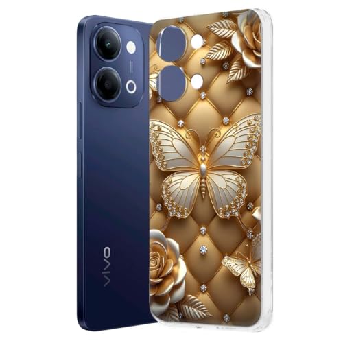 Image of Fashionury Back Cover Case Designer Flexible Soft Back Case Cover for Vivo Y11 5G -D1286