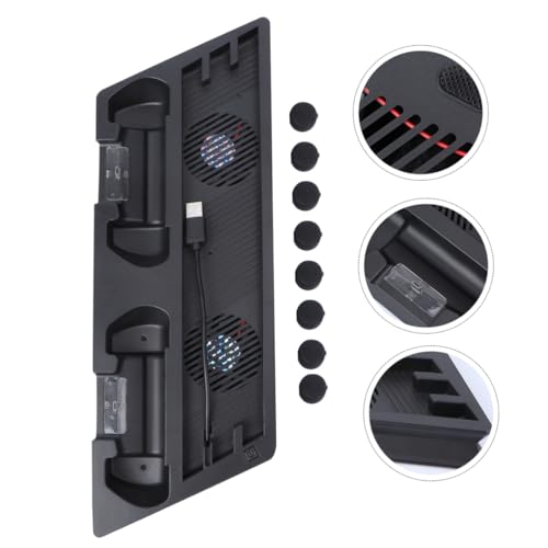 Refroidisseur console de jeu support de charge double et socle vertical - 7