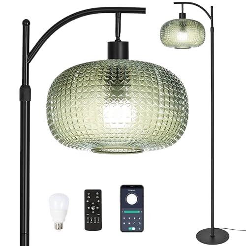 Image of Floor Lamp for Living Room,Bedroom,Modern Standing Lamp with Remote Control