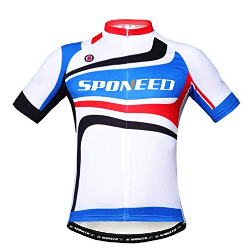 sponeed Cycling Jersey Short Sleeve Men MTB Bike Clothing Road Bicycle Shorts Padded - Image 4
