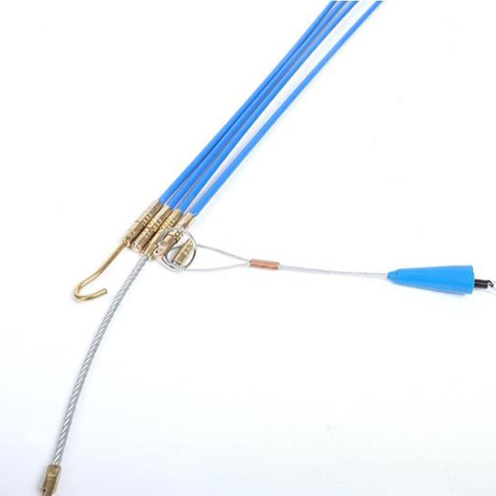 SPORTARC Lot de 10 biellettes d'accès pour câbles d'électricien - Kit d'entrée de câble en fibre de verre - Kit de traction électrique connectable (58 cm)