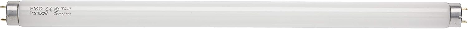 Up To 60% OFF Eiko 15521-1 F15T8/CW Straight T8 Cool Fluorescent Tube Light Bulb, 18 Long, White Best Cyber Deals 🔥 Eiko 15521-1 F15T8/CW Straight T8 Cool Fluorescent Tube Light Bulb, 18 Long, White