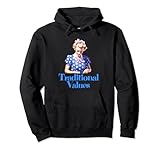 Photo Gallery blue traditional values, donna conservatrice moglie trad house felpa con cappuccio Photo Gallery blue traditional values, donna conservatrice moglie trad house felpa con cappuccio