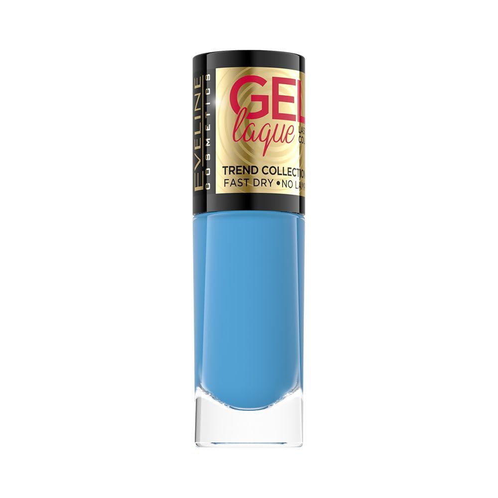 Eveline Cosmetics Gel Laque Gel Nail Polish No. 260 - Quick-Drying, Long-Lasting Gel Effect Without UV/LED Lamp