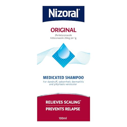 Nizoral Anti-dandruff Shampoo 100ml Unscented Unisex-Adults