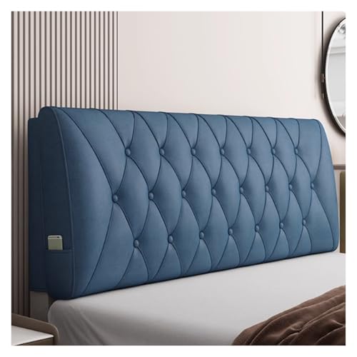 Cabecera acolchada de pared con botones