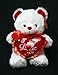 Valentine's Teddy Bear (15") Says "I LOVE YOU" When Its Paw is Pressed - Best Valentine's Day Gifts: Valentines Day Gifts for Her, Valentines Day Gifts for Him, Valentines Day Gifts for Girlfriend, Valentines Day Gifts for Boyfriend, Valentines Day Gifts for Men, Valentines Day Gifts for Husband, Valentines Day Gifts for Wife, Valentines Day Gifts for Women