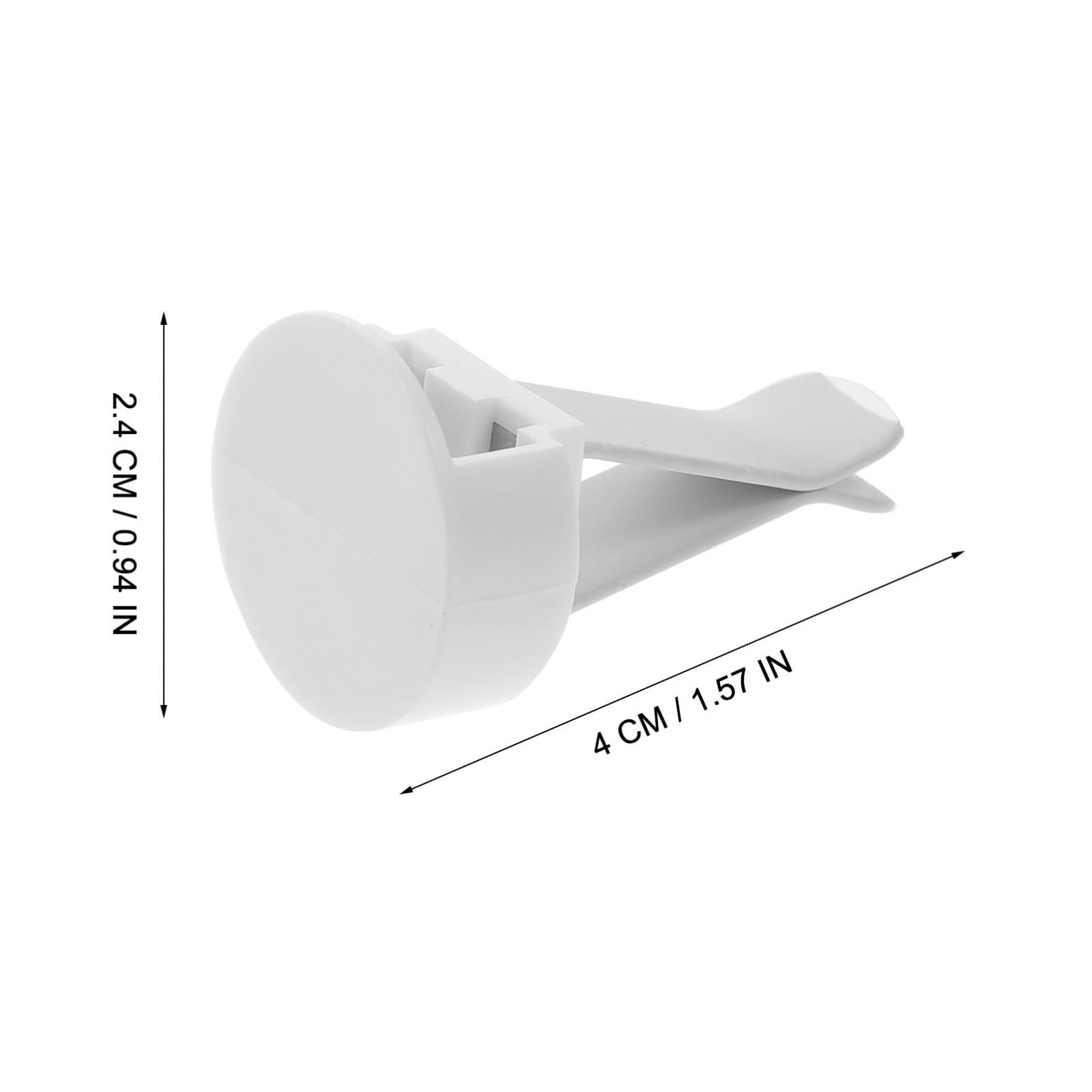 GLEAVI 100pezzi Clip Per Ventilazione Auto Clip Fissaggio Profumatori Per Auto Facili Da Installare Design Semplice e Resistente Compatibili Con Ventilazione Di Accessori Decorativi Per