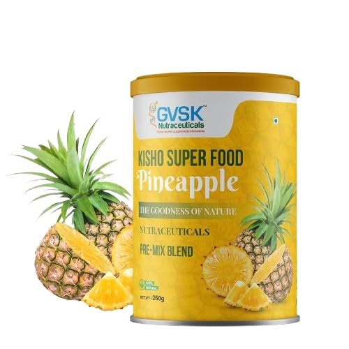 GVSK Nutraceuticals Kisho Superfood Pineapple Blend, 250g