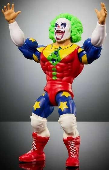 Miniatura 5 de WWE Superstars Doink The Clown - Figura de acción retro de 5 pulgadas