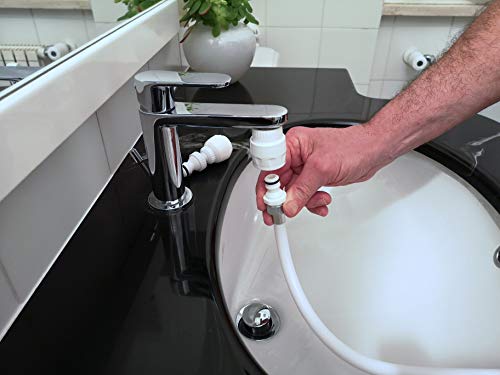 Ducha de mano para WC y bidet Siroflex 2013/2S, kit completo Made In Italy 4