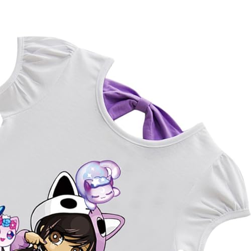 Image of Novelty Fashion Short Sleeve Shirt Semi Skirt 2 Pcs Set