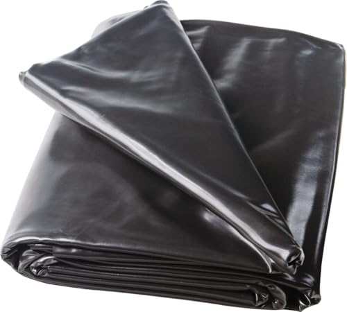 2m x 3m PVC Pond Liner 0.5mm, Black